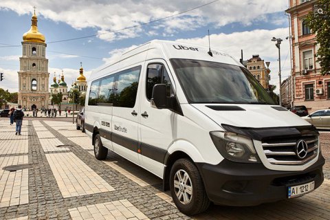 Сервіс Uber Shuttle припиняє роботу в Києві