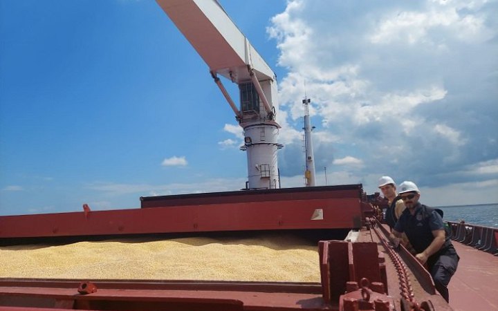 В рамках реалізації “зернової ініціативи” з України експортовано понад 4 млн тонн зернових