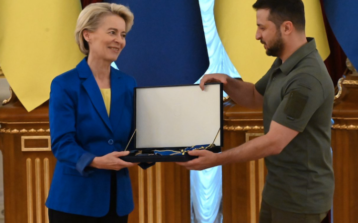 Зеленський обговорив із фон дер Ляєн макрофінансову допомогу Україні