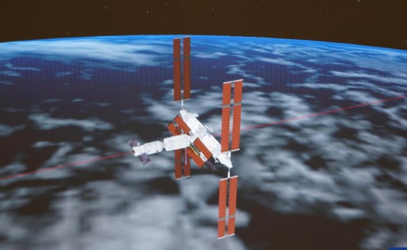 Космический корабль “Тяньчжоу-5” состыковался с орбитальной станцией
