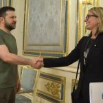 Зеленський зустрівся з віце-президенткою Світового банку Анною Б’єрде