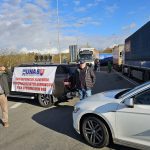 Словацькі перевізники заблокували рух вантажівок на кордоні з Україною. Держприкордонслужба розповіла, як усе відбувається