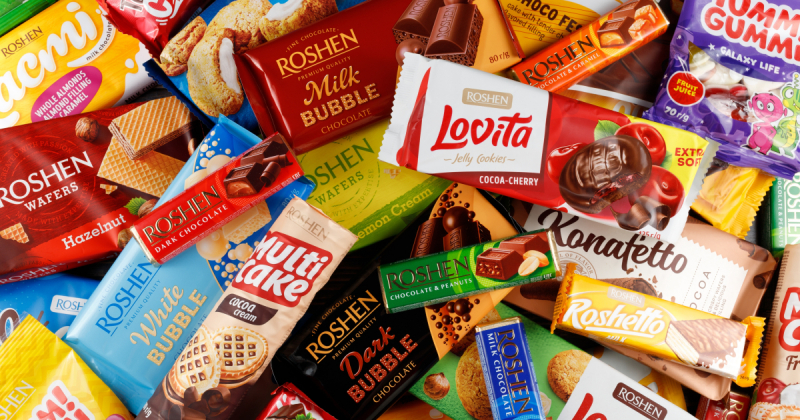 Виторг корпорації Roshen у 2024 році зріс на 15,4%, до 46,4 млрд грн