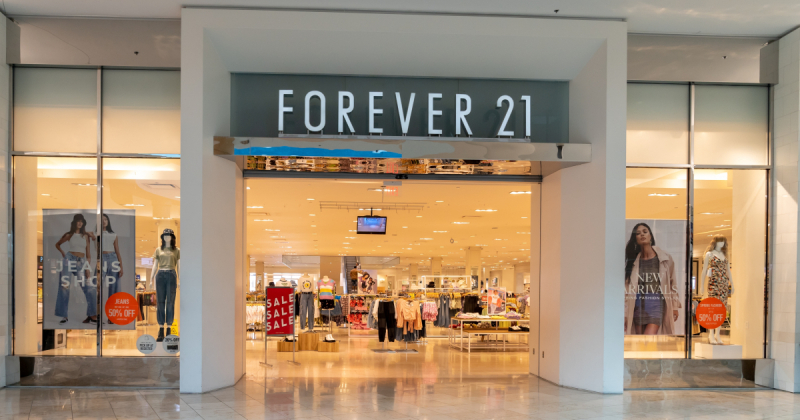 Мережа Forever 21 закриє всі магазини в США після банкрутства