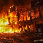 В Одесі через атаку дронів пошкоджено кілька торгових центрів