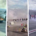 Boeing загорівся після екстреної посадки: пасажири рятувалися на крилі літака (відео)