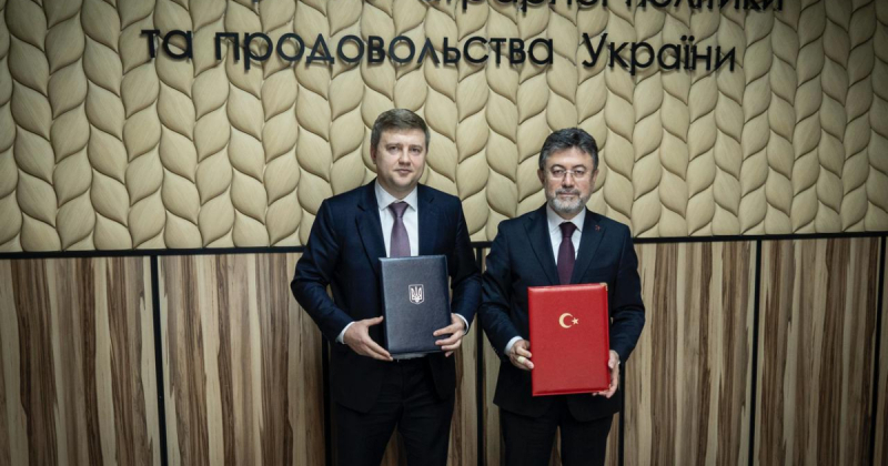 Україна та Туреччина домовилися розширити торгівлю сільськогосподарською продукцією