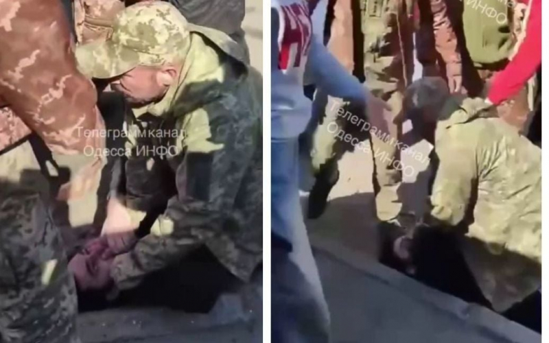 На Одещині чоловік двічі намагався втекти від працівників ТЦК під лемент жінок (відео)