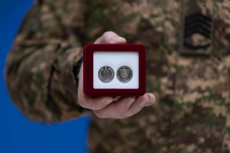 НБУ презентував нову пам’ятну монету, яка присвячена Нацгвардії (фото)