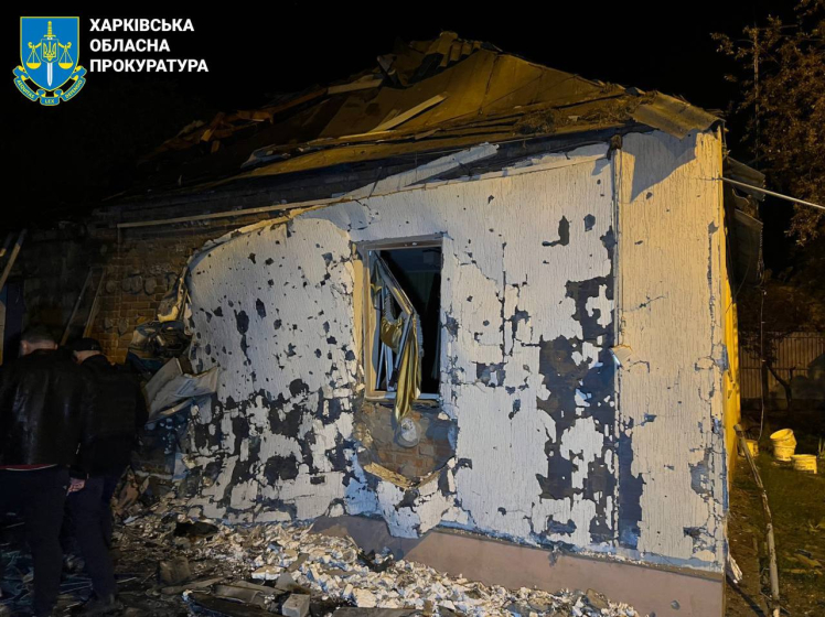 РФ вдарила по Харкову безпілотниками, оснащеними термобаричними боєприпасами