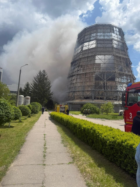 На Білоцерківській ТЕЦ сталася масштабна пожежа, є загиблі (фото)