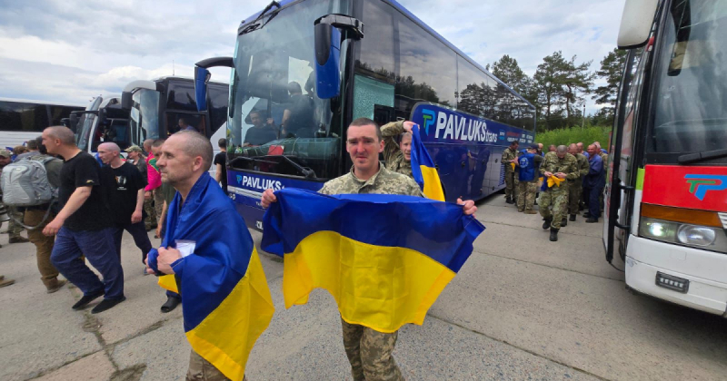 Україна та Росія продовжили обмін полоненими: додому повернулися 307 захисників (фото)