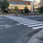 Біля метро “Хрещатик” зробили наземний перехід до вулиці Прорізної (фото)