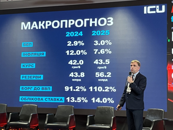 Долар по 43, зниження інфляції й облікової ставки: прогноз від ICU