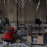 Російський «шахед» зруйнував відділення «Нової пошти» в Одесі (фото)