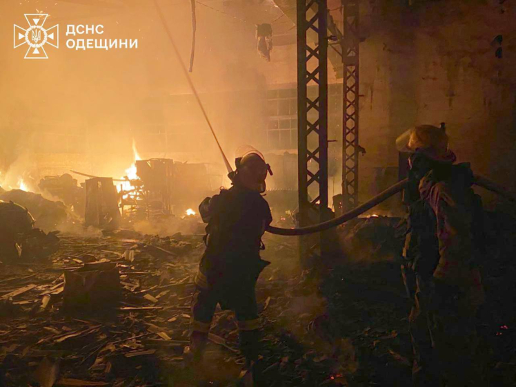 Росія зруйнувала склади з очеретом і обладнання для обробки на Одещині (фото)