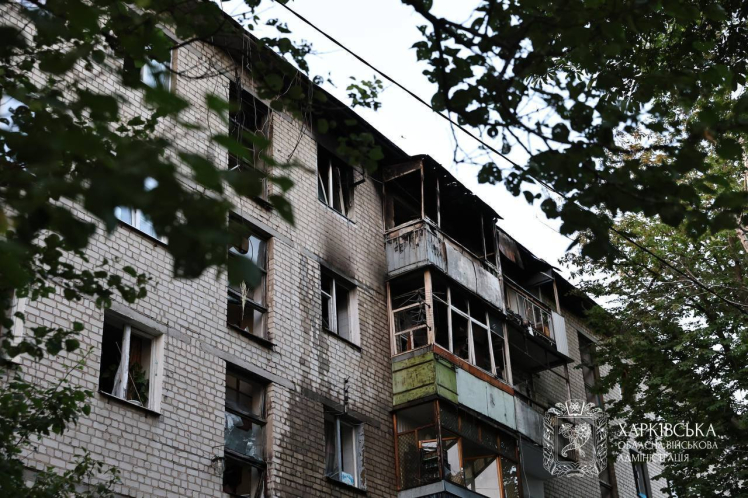 Росія вночі завдала по Харкову щонайменше 17 ударів «шахедами», двоє осіб загинули