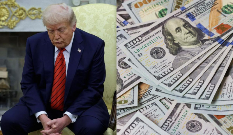 Долар впав до трирічного мінімуму через митні погрози Трампа, – FT