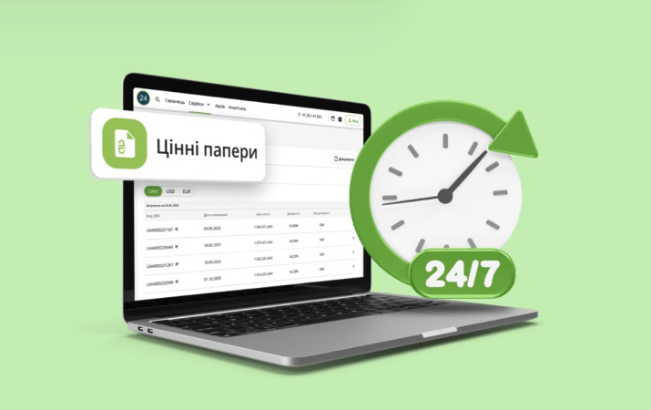 Клієнти Приватбанку тепер можуть купувати ОВДП в режимі 24/7