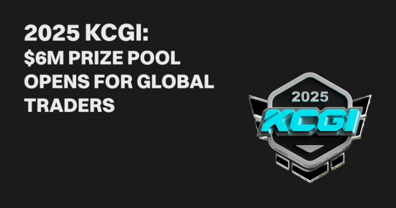 Bitget запускає щорічний трейдинговий турнір KCGI з призовим фондом 6 мільйонів USDT