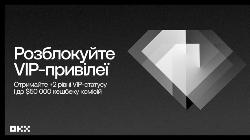 OKX дарує VIP-привілеї та компенсацію комісій