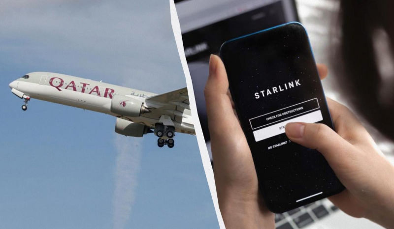Qatar Airways запустила інтернет від Starlink на понад 50 літаках