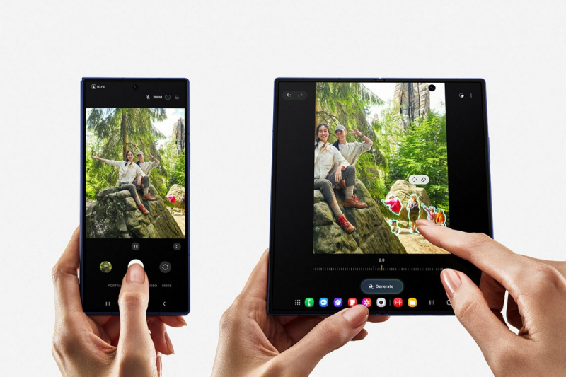 Samsung представила нове покоління смартфонів, що складаються (фото)