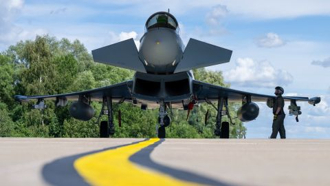 Британські винищувачі Eurofighter