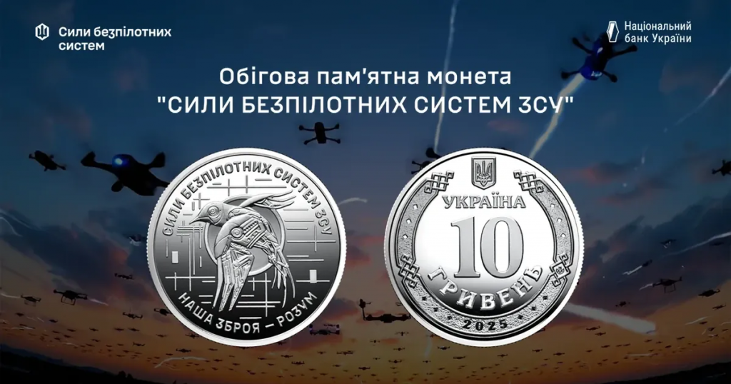 В Україні ввели в обіг нову 10-гривневу монету: який вигляд має / © НБУ