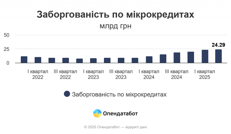 За пів року українці оформили 4,4 млн мікрокредитів