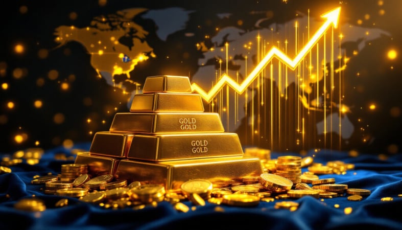 Золото продовжує зростати після зниження ставки ФРС, націлюючись на $4000