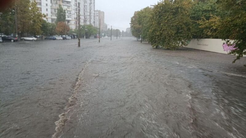 в Одесі випало 94 мм опадів