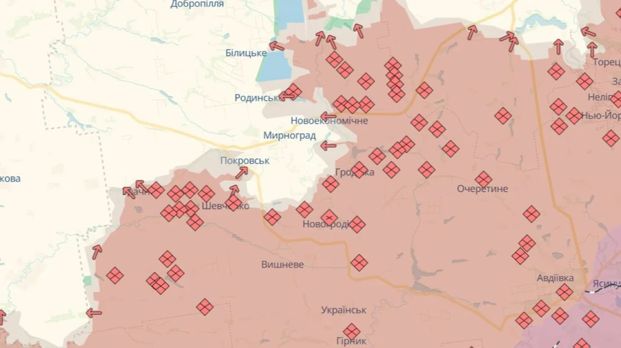 Мирноград під обстрілом: російські війська прорвалися на околиці – останні новини та бойові дії