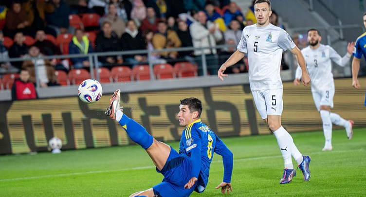 Збірна України перемогла Азербайджан 2:1