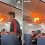 Літієва батарея загорілася на рейсі Air China.