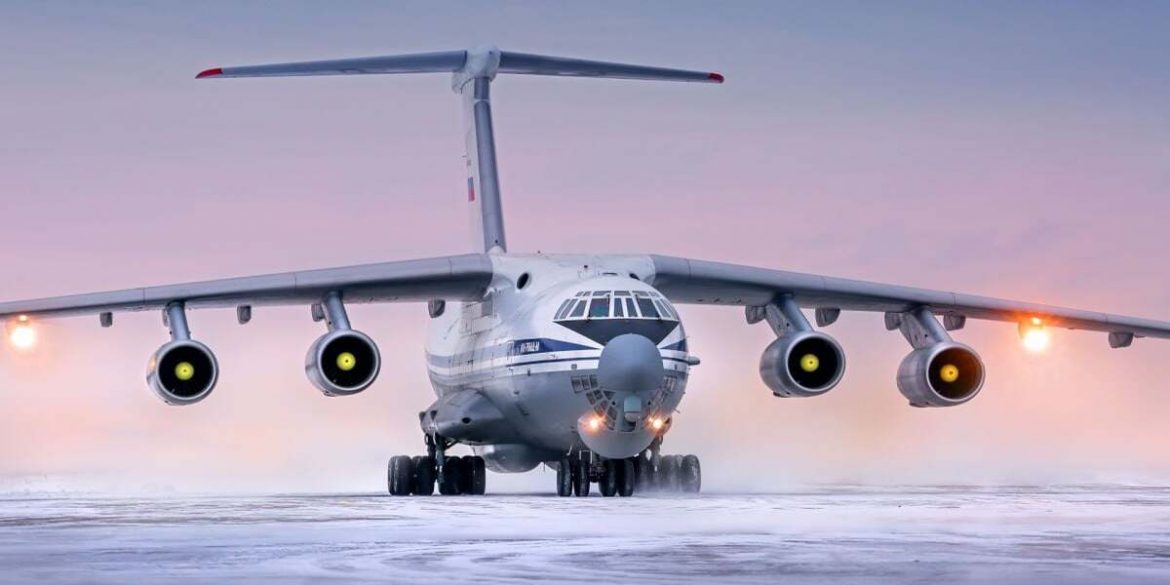 Військово-транспортний літак Іл-76 РФ здійснив рейс до Каракаса