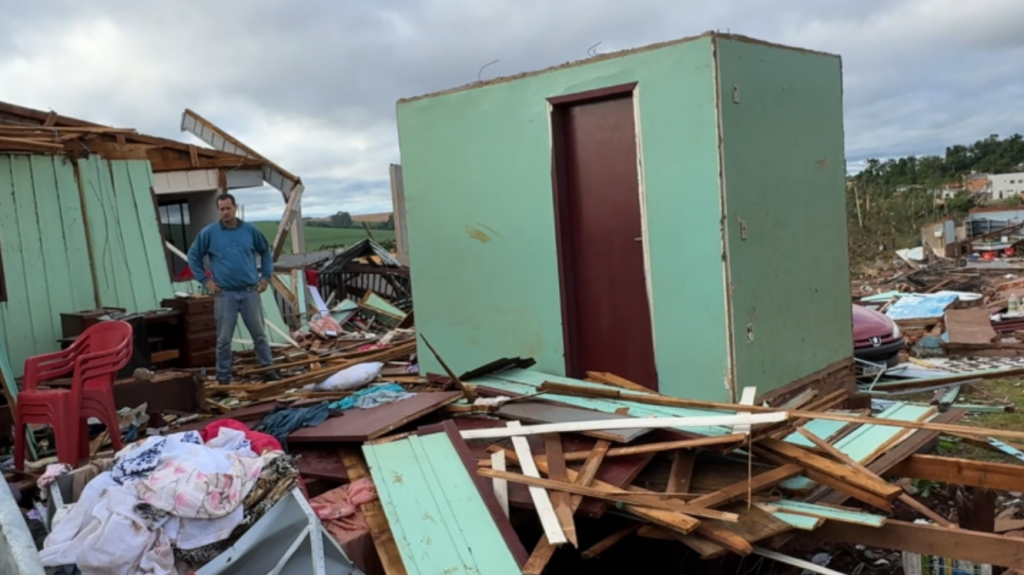 Tornado zerstört Stadt in Brasilien: Tote und Hunderte Verletzte