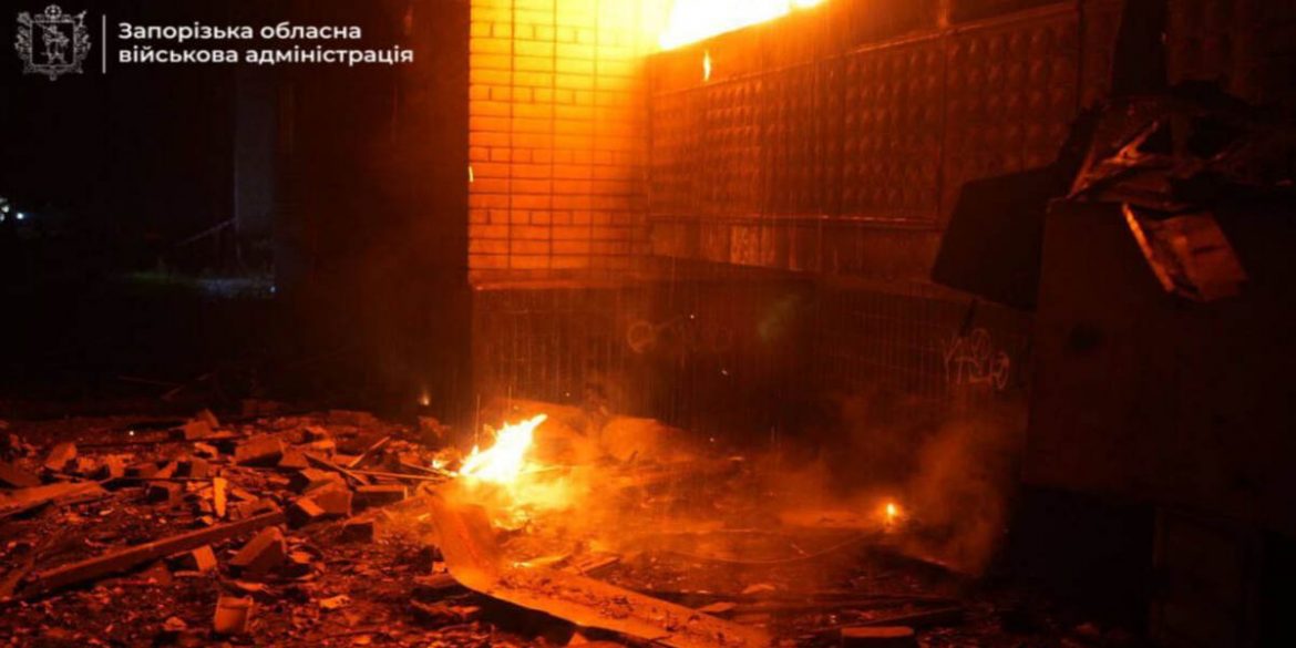 “Шахеди” атакували Запоріжжя: у місті руйнування та щонайменше семеро поранених