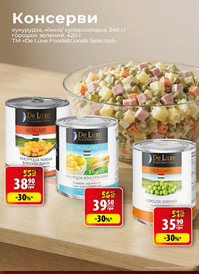 Зимові знижки в АТБ з 10 по 16 грудня 2025: вигідні продукти для новорічних страв — ціни та акційні пропозиції