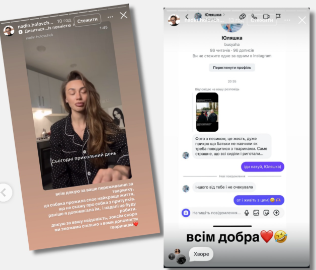 Учасниця 14 сезону «Холостяка» Надін Головчук потрапила у скандал через дитяче фото з собакою: що відомо