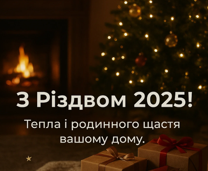 Привітання з Різдвом Христовим 2025: 40 готових текстів для листівок і SMS