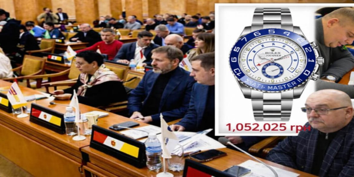 Rolex за понад 1 млн грн: які люксові речі помітили у депутатів Одеської міськради