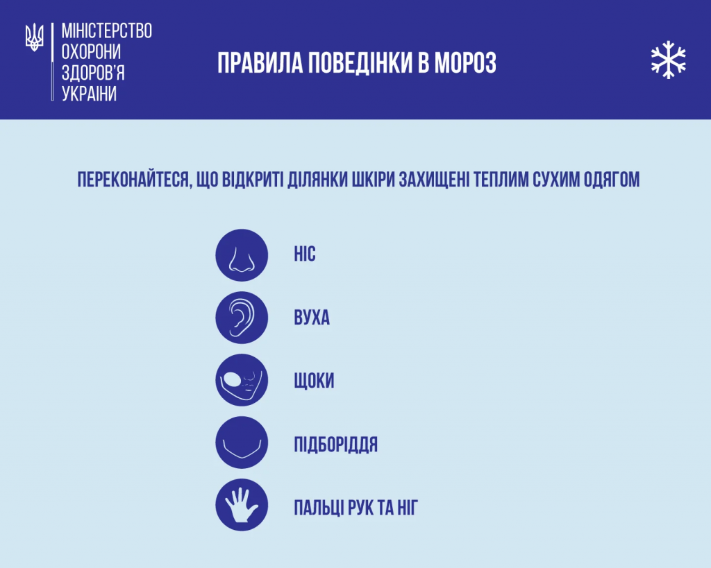 Як не переохолодитися в мороз: що важливо знати та як захистити себе від холоду