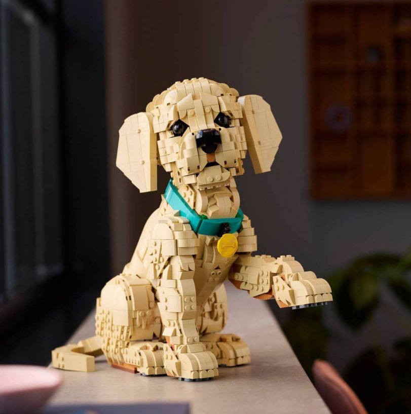 LEGO випустили цуценя-ретривер : де купити, ціна та скільки деталей