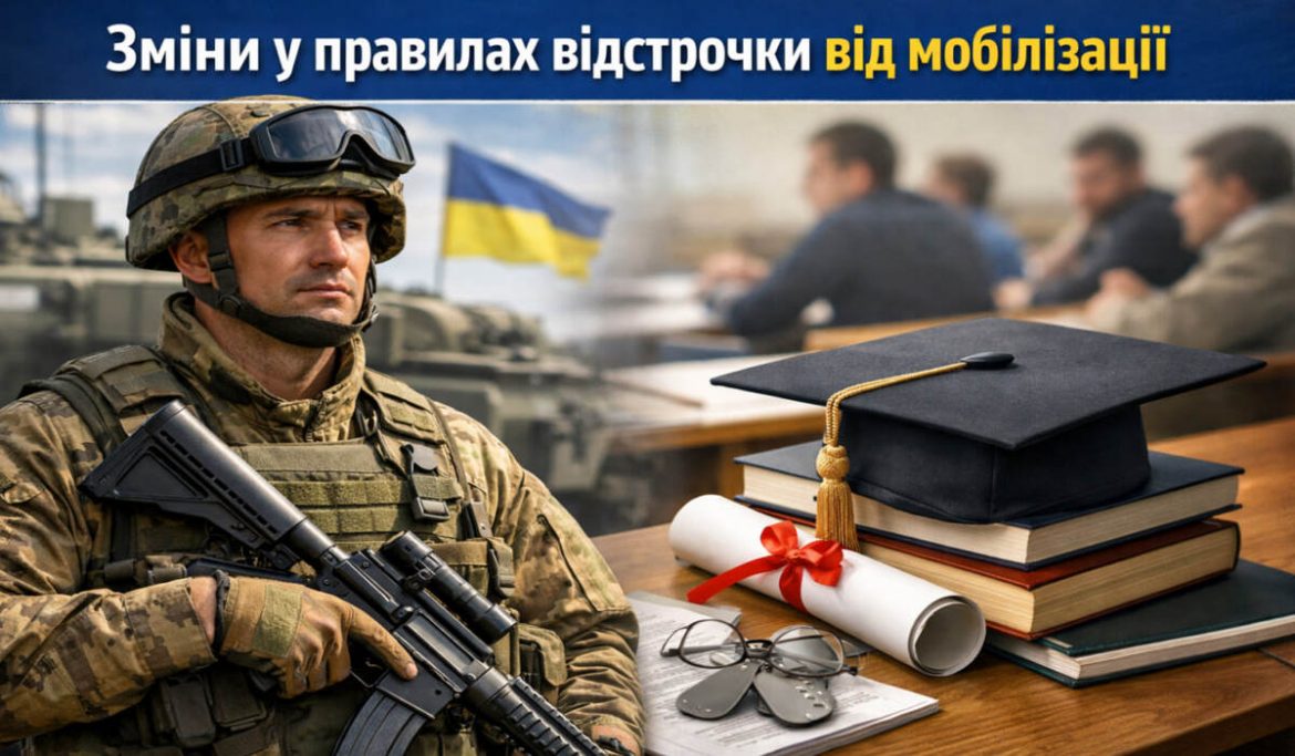 Скасування відстрочки для вступників 25+: що потрібно знати і до чого готуватися