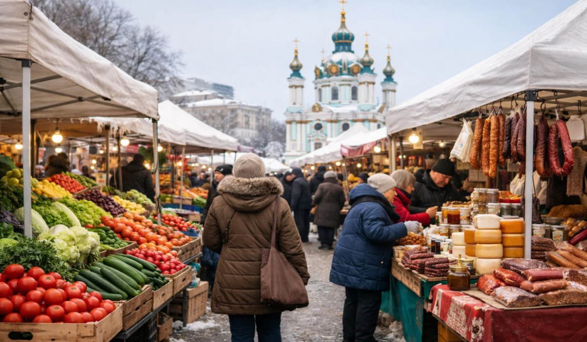 Продуктові ярмарки в Києві 13–18 січня: графік роботи та райони