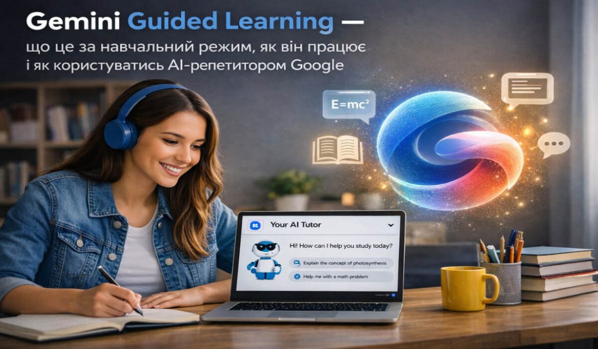 Gemini Guided Learning — що це за навчальний режим, як він працює і як користуватись AI-репетитором Google