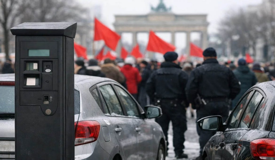 Берлін 15 січня 2026: страйк Polizei та Ordnungsamt — де проходитимуть акції і чи буде безкоштовна парковка