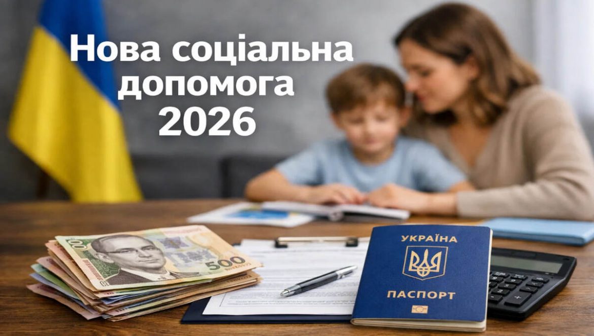 Нова соціальна допомога 2026: хто може отримати, як оформити в Дії та чи можна подати заяву за кордоном