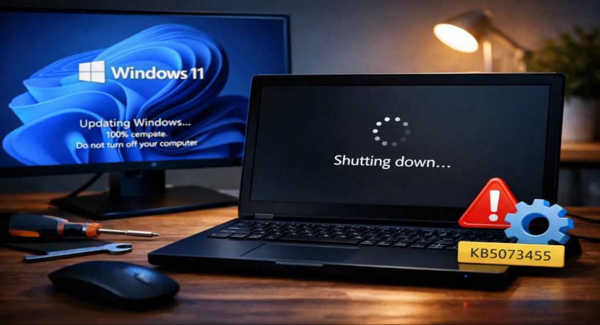 Після оновлення Windows 11 комп’ютер не вимикається: причина в KB5073455 і є просте рішення